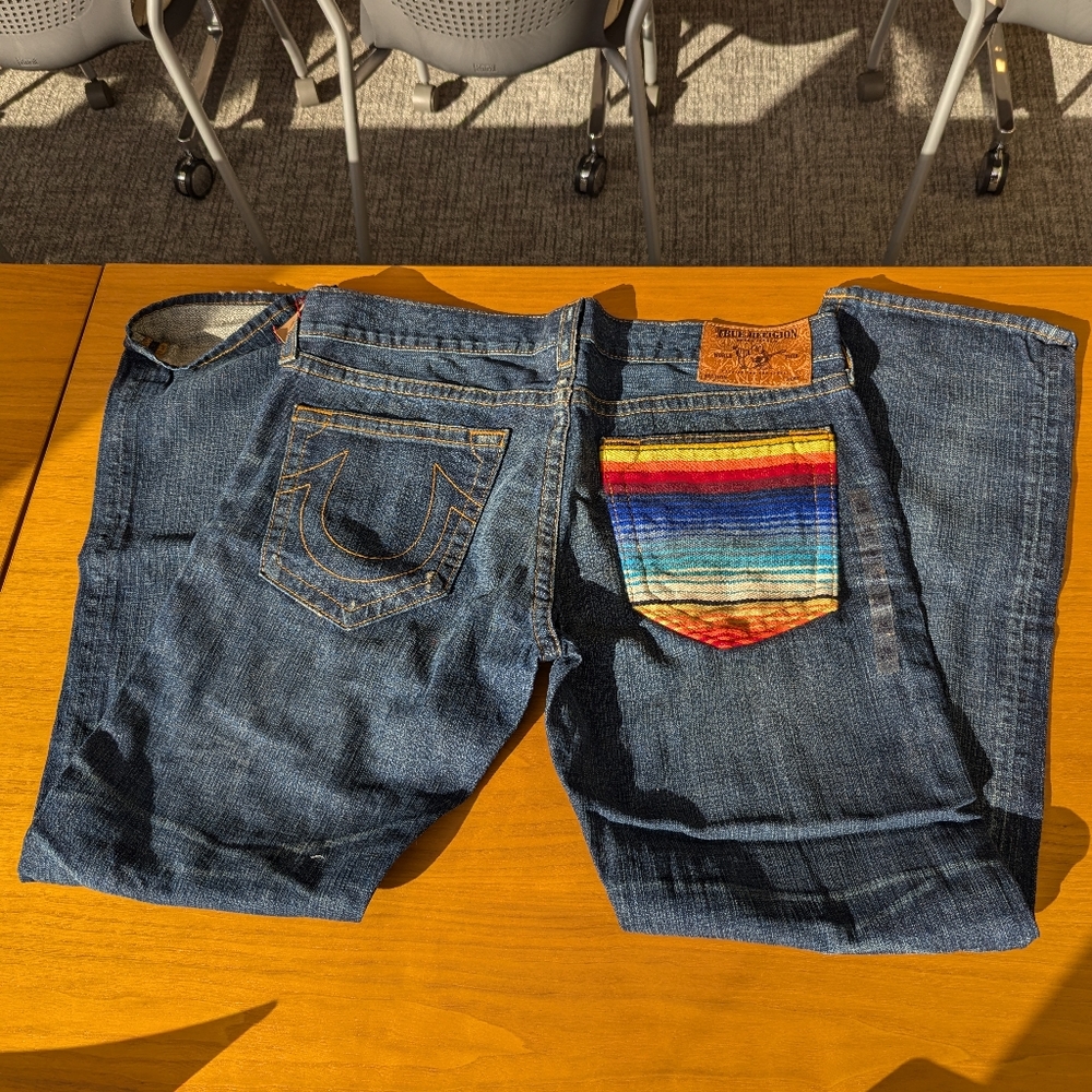 True Religion Geno Baja Slim sz 38 NWT.